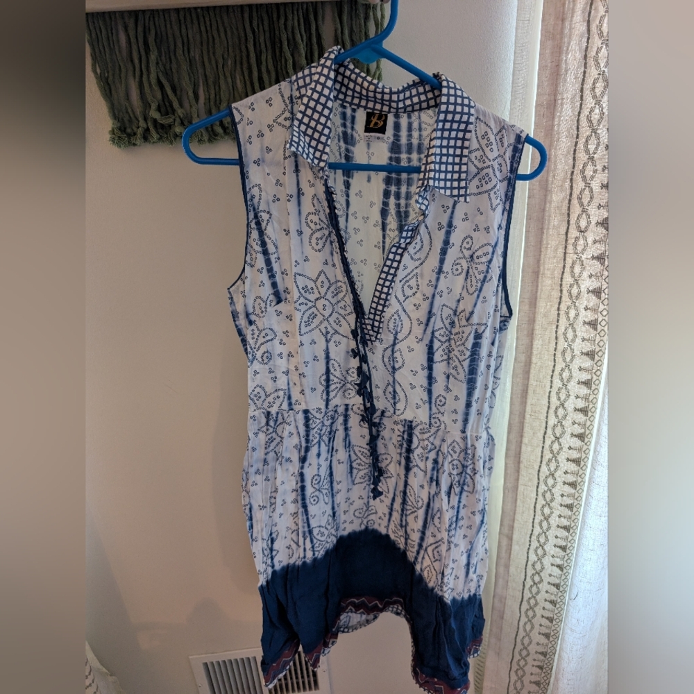 Sachin and Babi A-Line Cotton Sun Dress